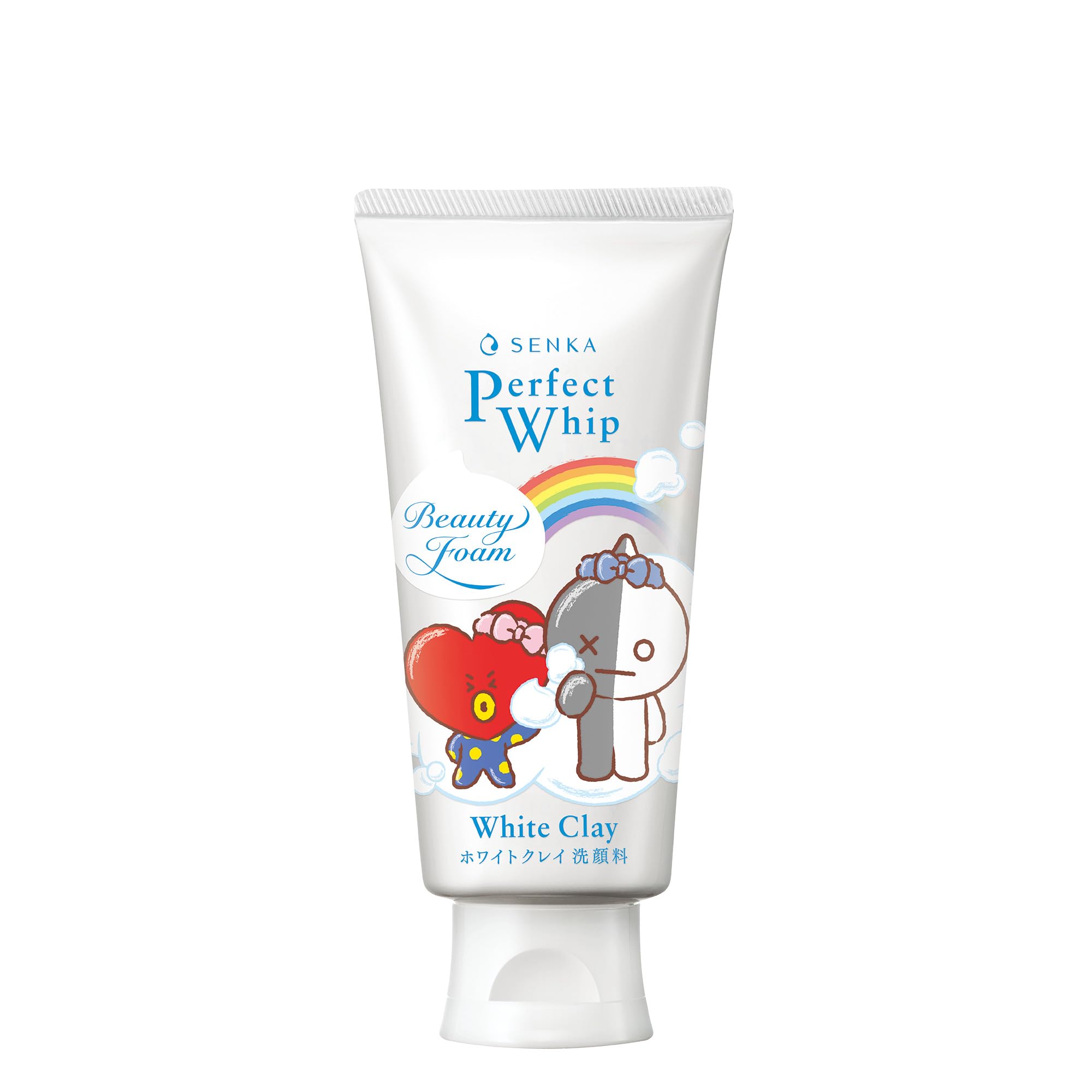 

Senka SENKA Perfect Whip White BT21 Pore Blackhead Foam Clay, Collaboration, 120g, Cleansing, Removal, Smoothing, Moisturizing, Charcoal, Mud,