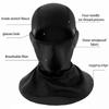 Balaclava Ski Mask Windproof Full Face Mask for Fishing Running Cycling Racing Black
