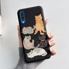 For Samsung A50 A50S A30S Case Cartoon Soft Liquid Silicone Full Protection Phone Back Cover For Galaxy A 50 50S 30S Funda Shell