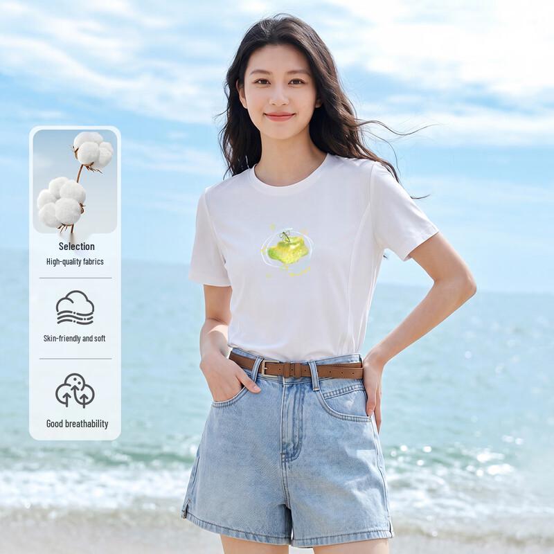 FivePlus Women s Crew Neck T-Shirt L