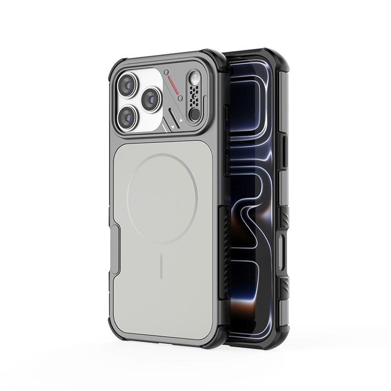 For MagSafe Magnetic Wireless Charging Phone Case for IPhone 17E 16E 17 Air 16 15 14 Plus 13 Pro Max Shockproof Matte Cover
