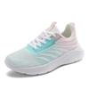 Women's Breathable Flyknit Mesh Running Shoes - Low-top, Large Size, Casual Sneakers for Spring/Summer