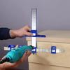 Adjustable Cabinet Hardware Jig Tool Punch Locator Drill Template Guide Installation Of Handles Knobs On Doors And Drawer