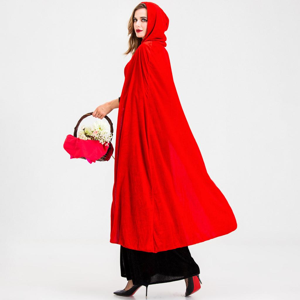 Halloween clothes cos grandma wolf vampire little red riding hood costume, castle queen cape costume
