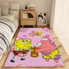 Fashion Entrance Mat Living Room Rugs Decoration S-spongebob Non Slip Carpet for Kitchen Super Absorbent Bathroom Rug Bath Mats