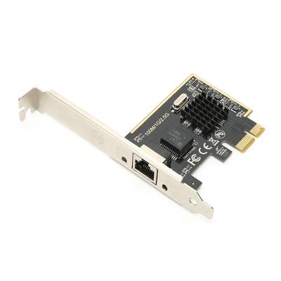 Netzwerkkarte Desktop-Computerzubehör Kabelgebundener Port PCIE auf Gigabit 2,5G 2500M für Halbduplex