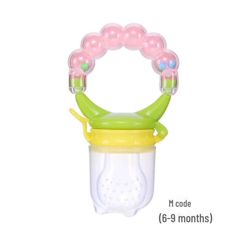 Multi-Color Fruit Pacifier & Teether - Baby Nutrition Aid
