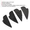 4pcs Carbon Fiber Interior Door Bowl Decor Cover Fits for MAZDA CX5 20132018 Left Hand Driving