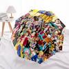 1 PC Automatic Folding Umbrella - Pirate Anime Pattern, Portable & Foldable Design with 8 Ribs, Christmas Birthday Gifts