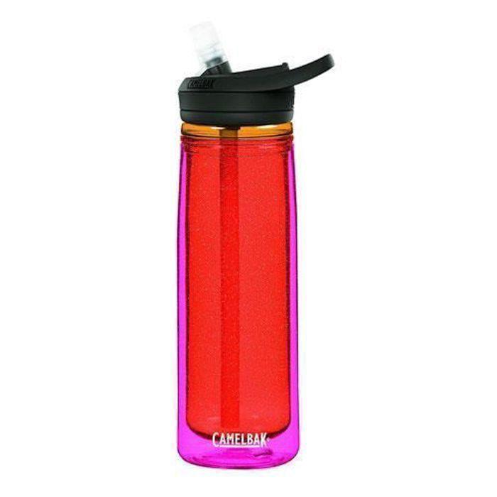 Bouteille isotherme - CamelBak - Edel + - 0,6 L - Rouge - Starburst