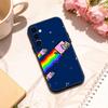 LOVELY N-Nyan Cat   Phone Case For Samsung Galaxy A73,A72,A71,A70,A53,A52,A51,Others Soft Black Shell