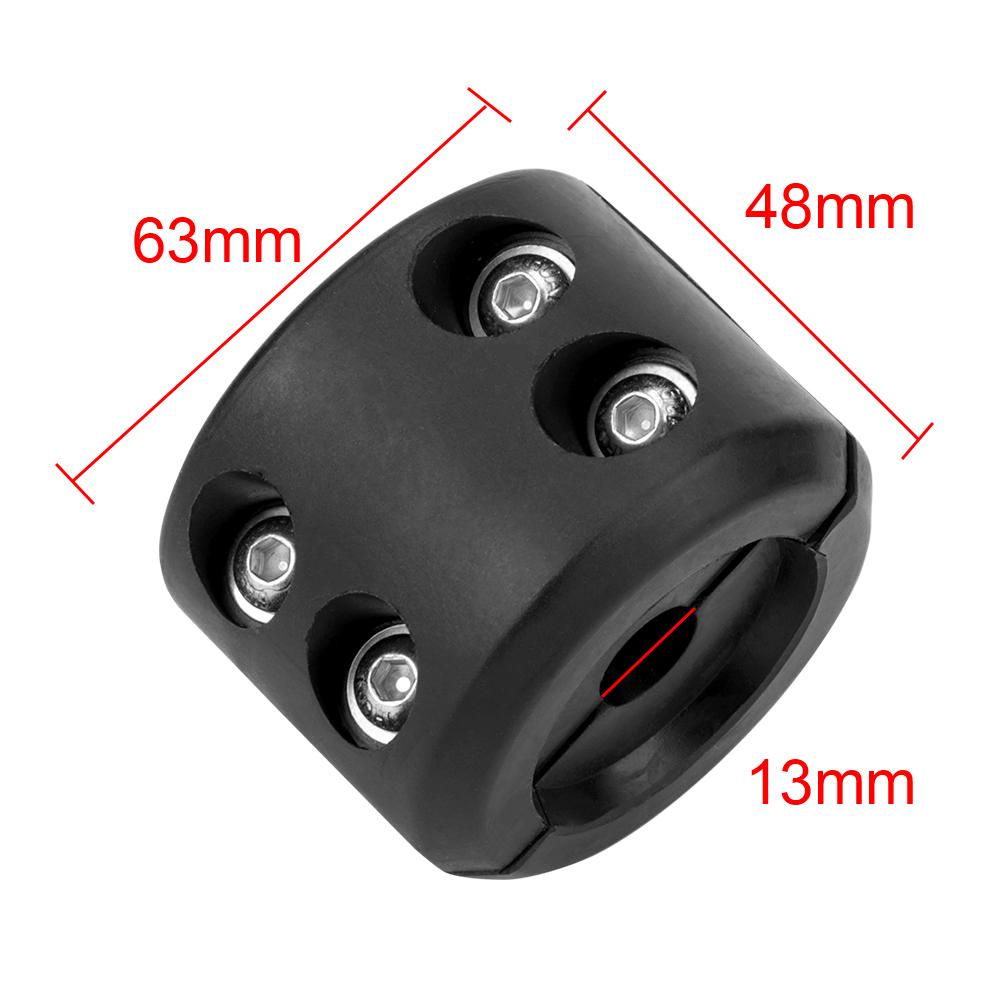 Durable Universal Rubber Winch Cable Hook Stopper Line Saver for Can-am X3 for Honda for Polaris RZR For ATV UTV Winches