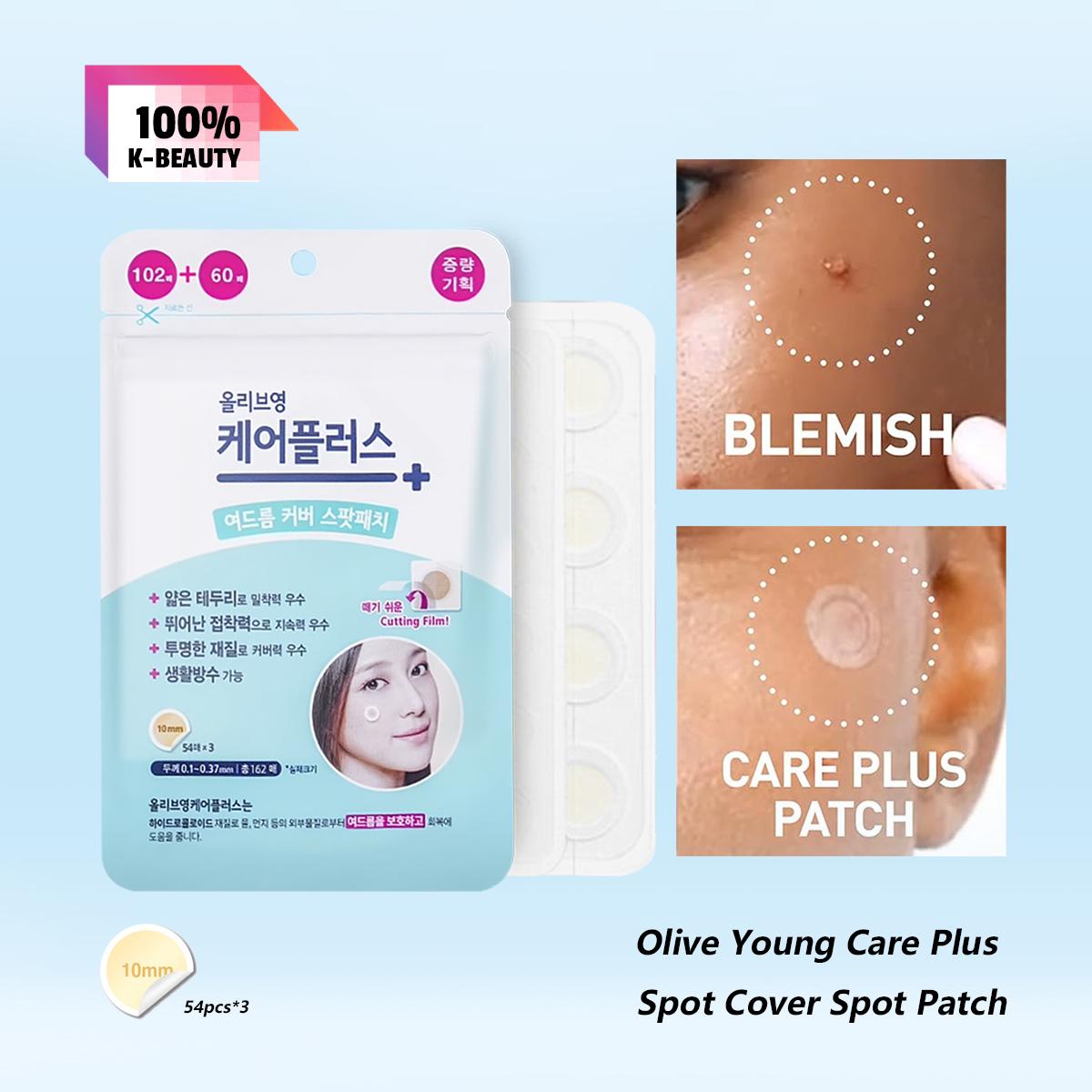 Olive Young Care Plus Spot Cover Патчи от прыщей 102 шт. 162 Count