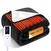NETTLIFE Couverture Chauffante Electrique Minuterie auto 6 niveaux thermiques protection thermique 200×180CM