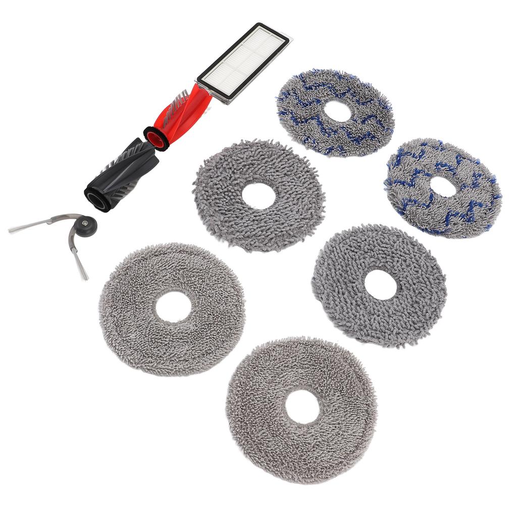 Náhradní díly pro P20 Pro pro Qrevo Curv Robotický vysavač Filtr Kartáč Mopovací podložka Sada Vysavač