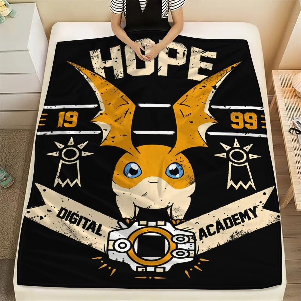 

Digimon Trendy Print Design Blanket, Digimon Fan Cozy Throw, Great Gift.chl 75x90cm