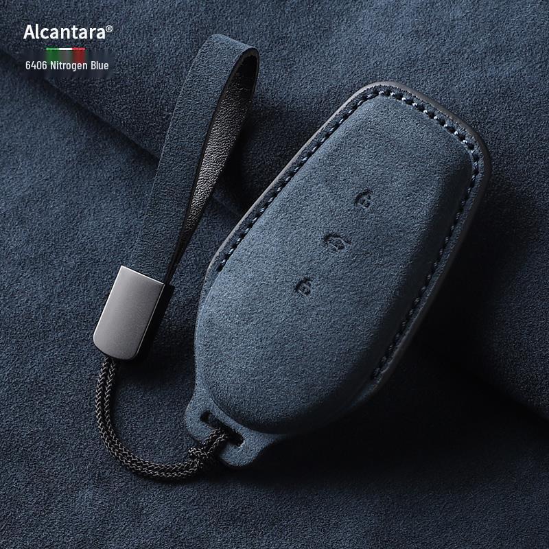 Suede Key Cover for 25 Nissan N7 Models: Fits 625Max, 510Pro & Air New EV Models.