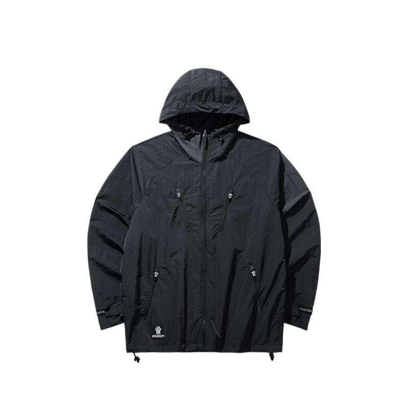 Anta Multi-pocket Hooded Functional Jacket Black Unisex 172431604-1 XL