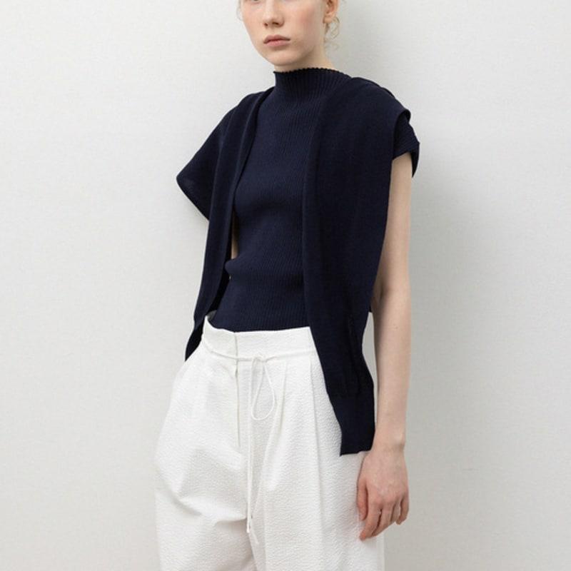 

RRACE Wrap Shawl_Navy Navy_FREE