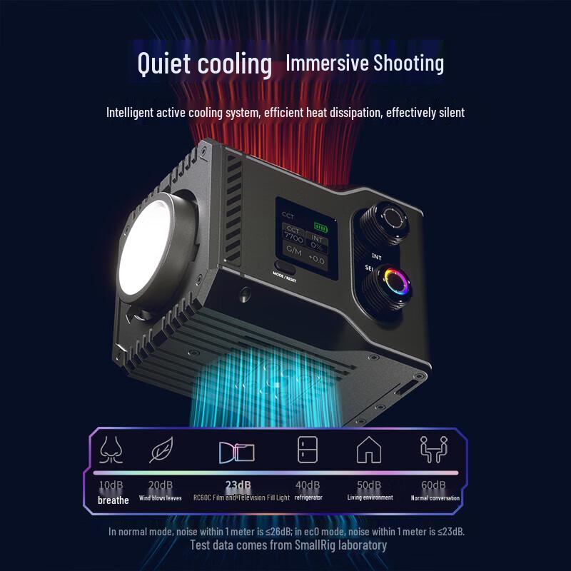 SmallRig 60W RGB Bi-Color Portable Video Light