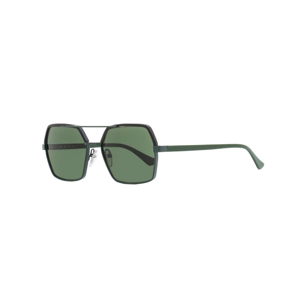 

Прямоугольные солнцезащитные очки унисекс Marni ME2106S 009 Черные Зеленые 55 мм 009