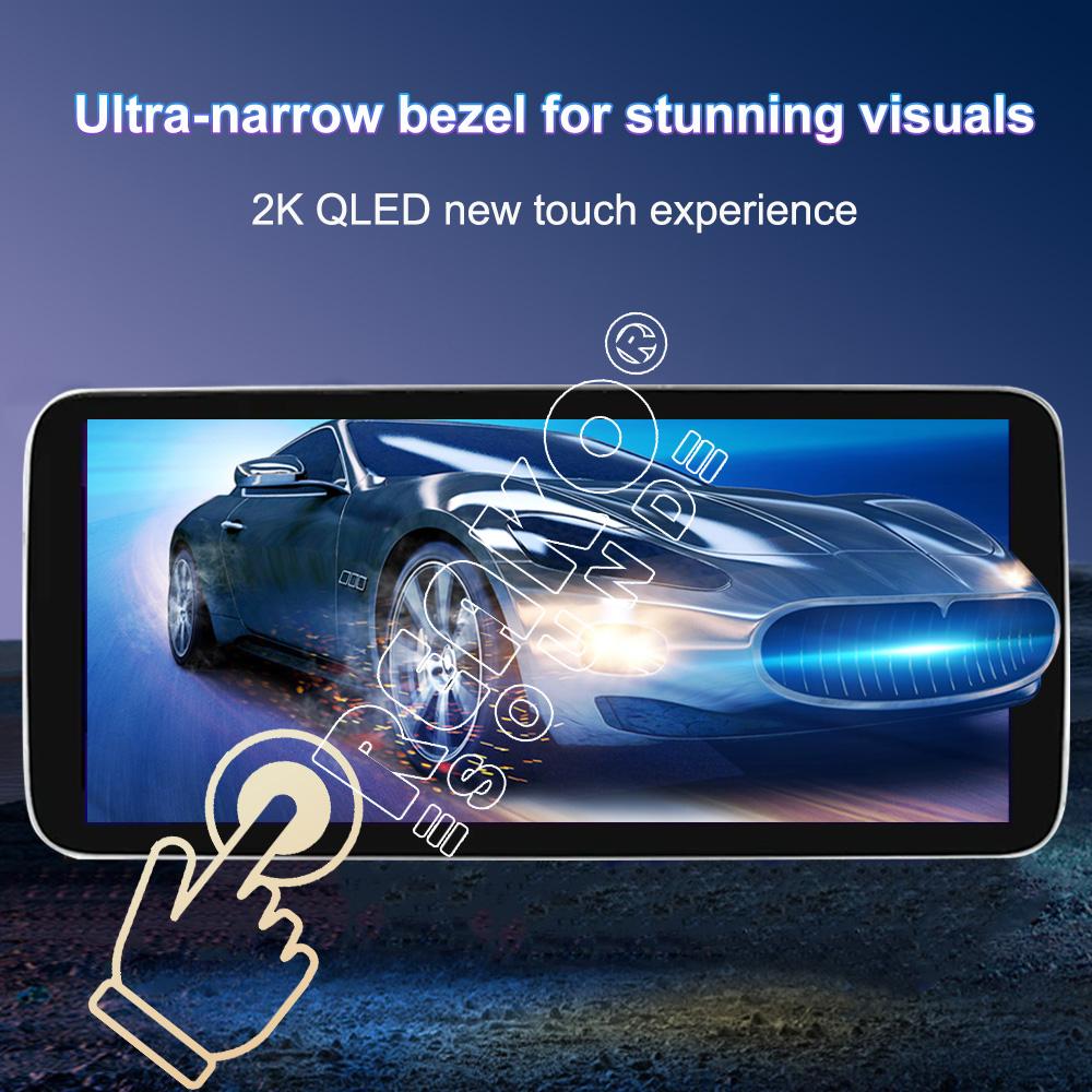 12.3" inch Car Android CarPlay Auto Car Radio Stereo Video Player navigation GPS 2 din Universal Multimedia For 2 DIN 9" Frame