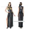 M-Xl Halloween Greek Goddess Cleopatra Costume European and American Women's Pu Leather Stage Performance Costume