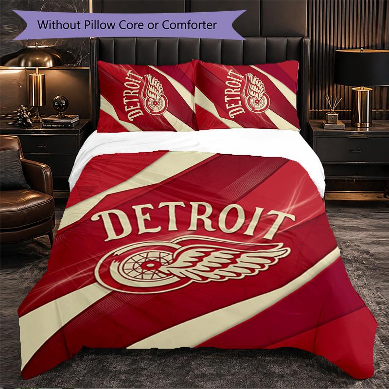 Detroit Red Wings Pattern Microfiber 3Pcs