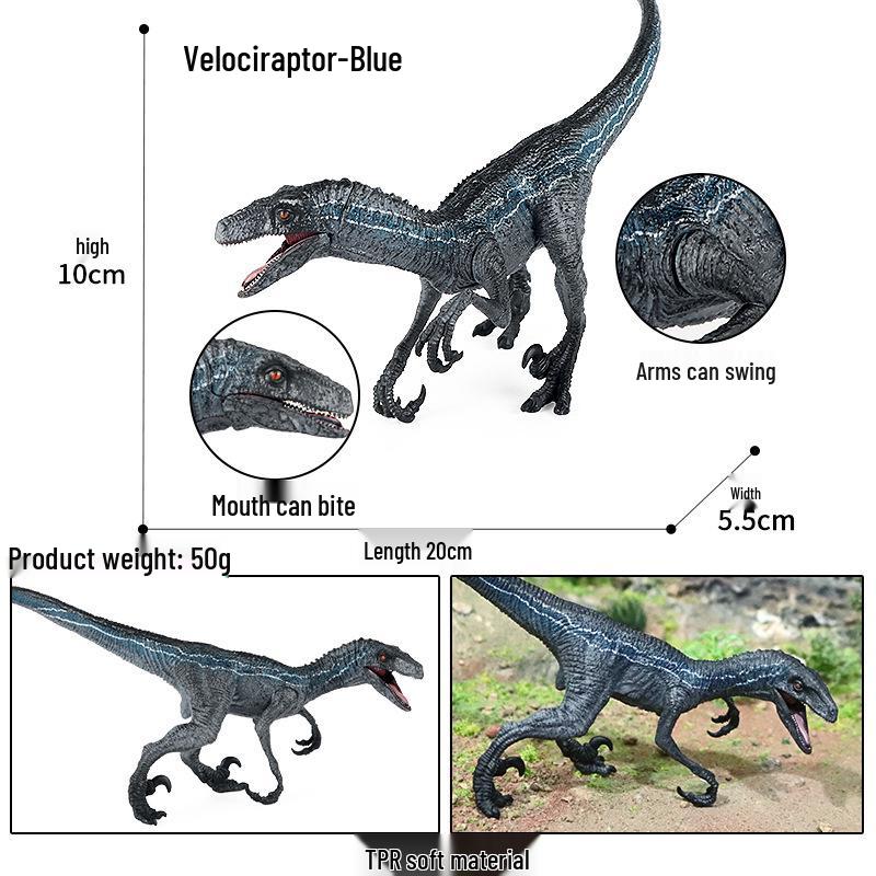 Children's Jurassic Dinosaur Toys: Gigantosaurus & Tyrannosaurus Rex Models