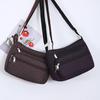 Large Capacity Canvas Shoulder and Crossbody Bag for Middle-Aged Women