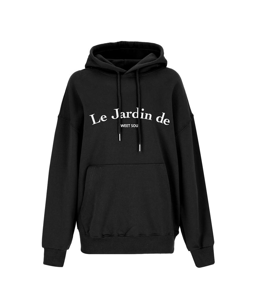 SWEET SOUP Lettering Oversized Hoodie Sweatshirt (Wcrltf3)
