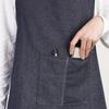 Denim Apron Welding Apron Lightweight Workwear Comfort Bib with Pocket for