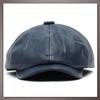 Hunting CP685 [One Limitation] Cap, Leather, Simple, Stylish, Golf, Casual, Men's & Women's, (Black)