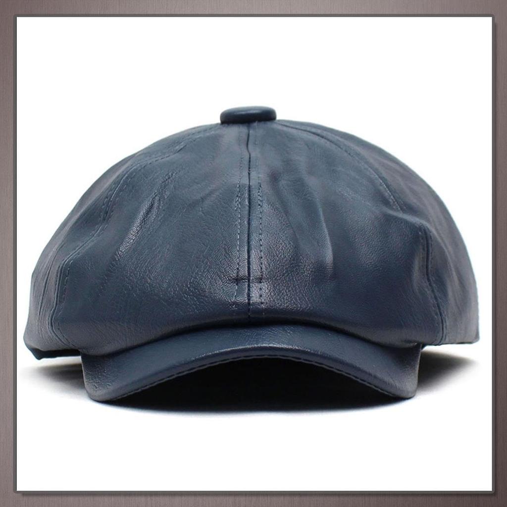 Hunting CP685 [One Limitation] Cap, Leather, Simple, Stylish, Golf, Casual, Men's & Women's, (Black)