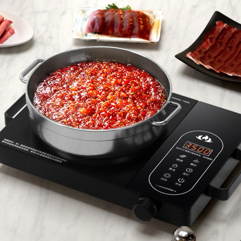 3500W Household Stir Fry Induction Cooker Kitchen Cooking Heating Stove High Power Electric Ceramic Stove