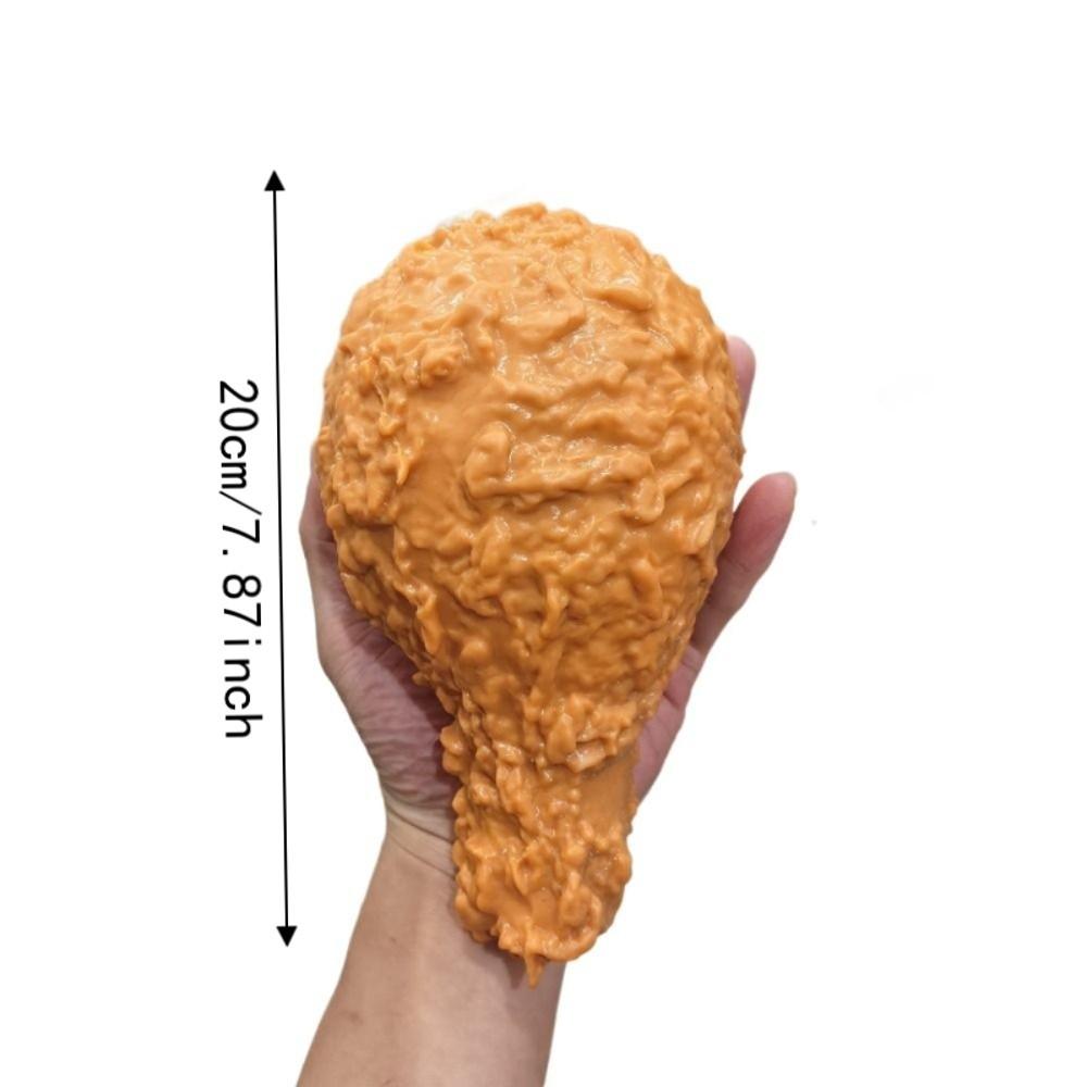 Slow Rising Fried Chicken Squishy Extra Large Sensory Fidget Ball Food Squeeze Toy Party Favors