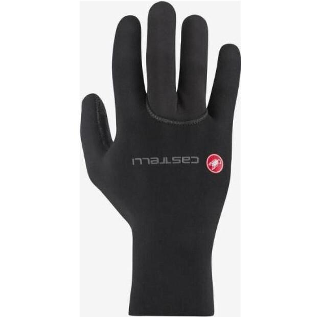 Велосипедные перчатки Castelli Diluvio One (черные) S
