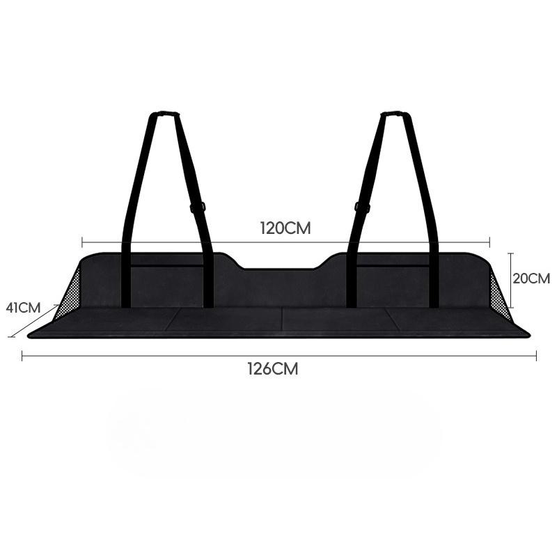 Car Camping Bed Pad Foldable Travel Mattress Non Inflatable Car Extra Long Mattress Universal