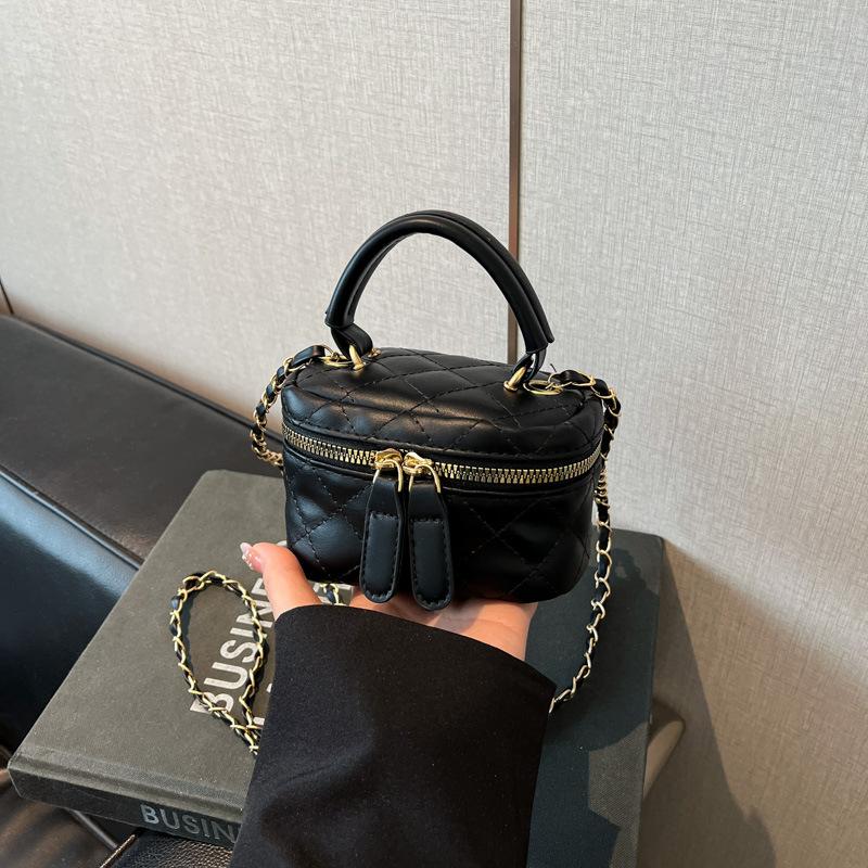 Niche Box Bag Solid Color Beautiful Storage Bag Summer New Product Portable Shoulder Messenger Bag Women's Bag