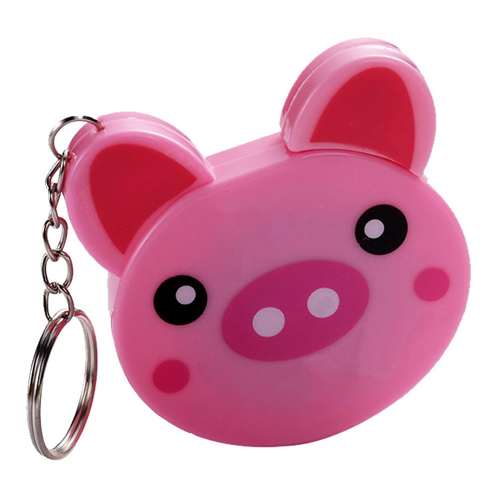 1pc 150cm Mini Tape Meter Tape Tailor Ruler Keychain Measuring Tape Clothing Size Tape Measure Portable Sewing Tools Accessory