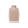 Li Ning Spliced High Neck Loose Zipper Down Vest Men Vest Nude-Pink AMRR043-2