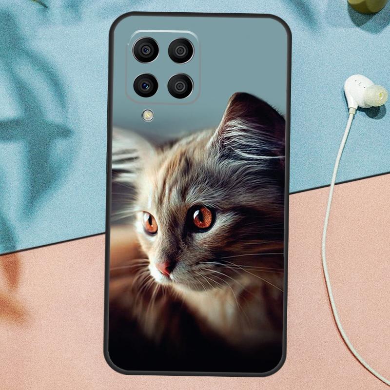 Kitted Cats Cute Case For Samsung Galaxy M54 M14 M34 M13 M53 M56 M52 M32 M16 M11 M21 M31 M35 M12 M15 M36 M55