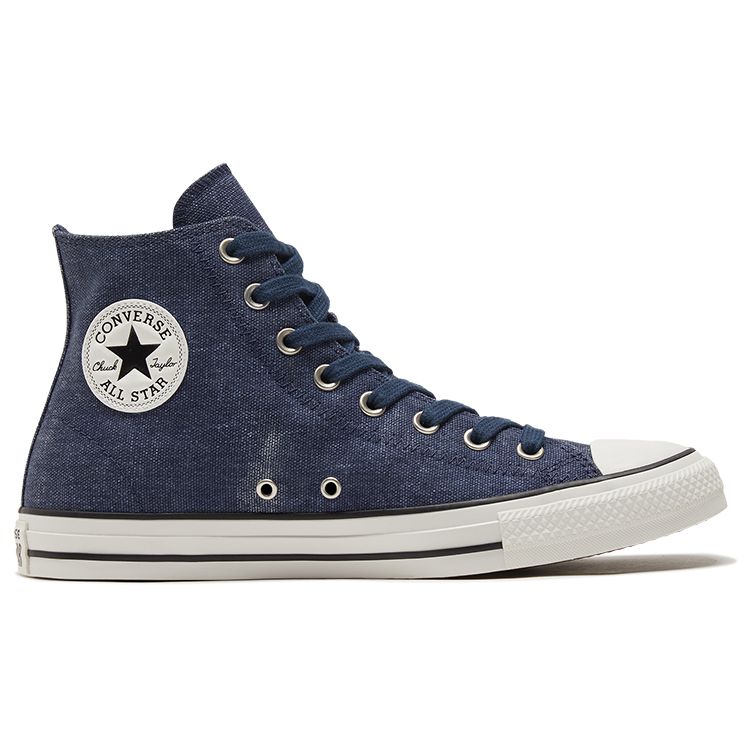 Converse Chuck Taylor All Star High Washed Canvas - Midnight Navy Unisex Sneakers Blue 171060C