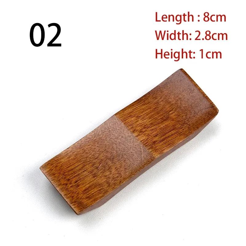 Japanese Style Chopsticks Holder Vintage Wooden Chopsticks Stand Rest Decorative Rack Dining Table Tableware Accessories