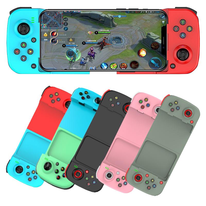 Kabelloser dehnbarer Gamecontroller 3D-Joystick Bluetooth Handy-Gamepad-Controller für Samsung Huawei Xiaomi Android IOS