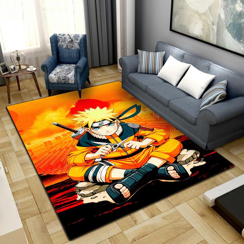 

Anime-Naruto Area Carpet for Living Room Bedroom Home Decor Cool Movie Mat Floor Mat -52 60x90cm