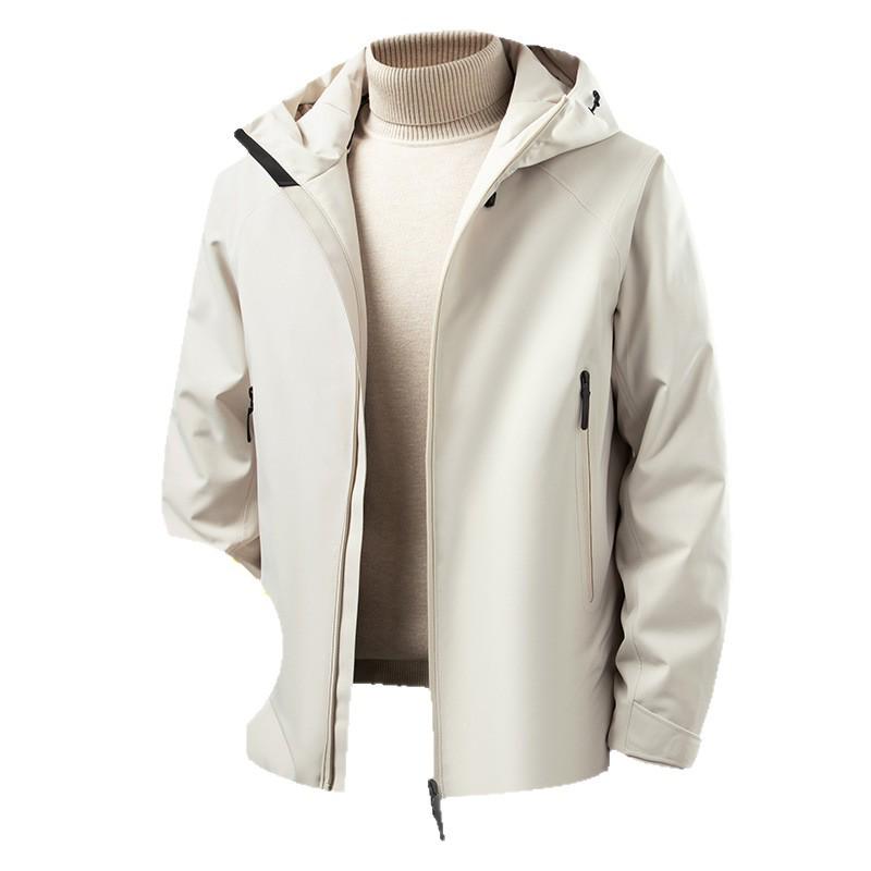 New Men's Waterproof Seamless Winter Duck Down Jacket