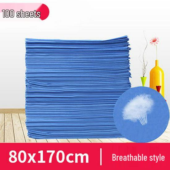 Waterproof Disposable Non-woven Bed Sheets with Face Hole for Beauty Salon Massage