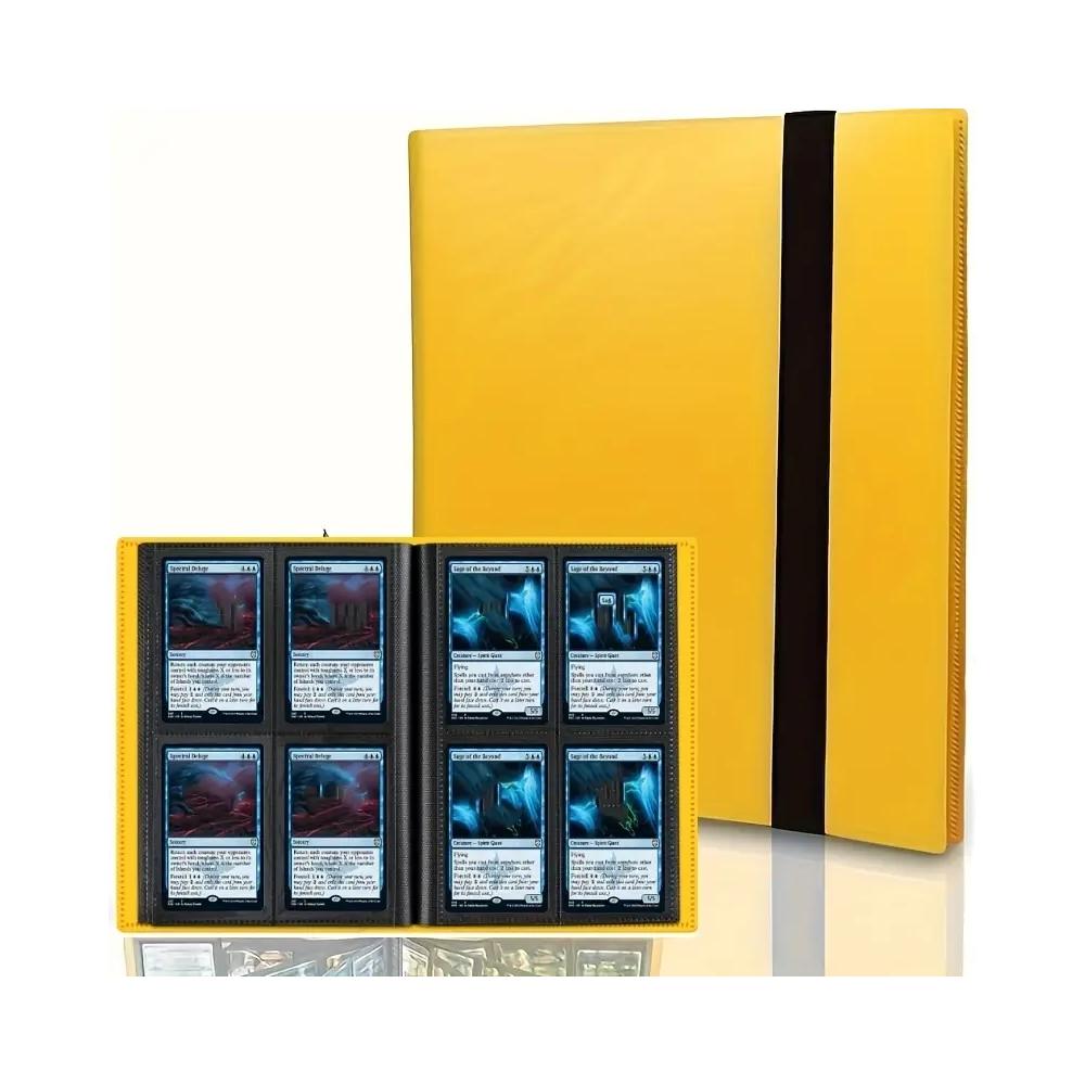 160 Pocket Game Collectible Cards Binder Album Large Trading Card Durable Protective Cover Holder PP Material Multi-color Option