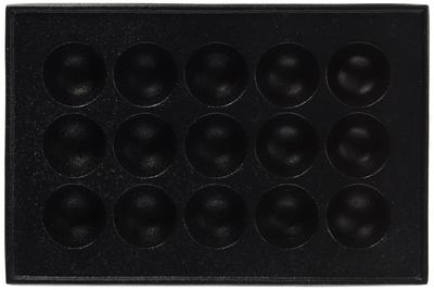 Endo Shoji Commercial Kansai Style Takoyaki Iron Plate Iron Casting GTK07 (15 Holes)